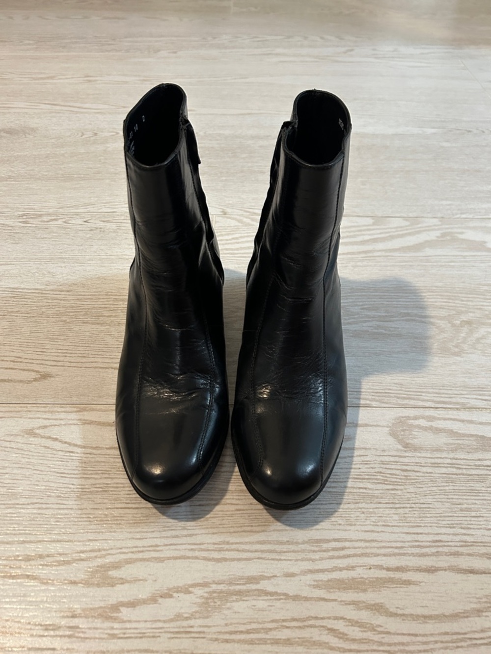 Classic Black Leather Boots-Men
Leather sole. - Picture 2 of 4